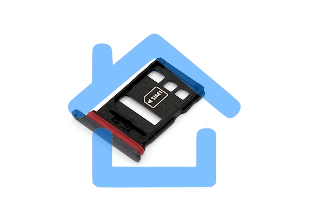 Лоток для SIM-карты Huawei Mate 20x серый