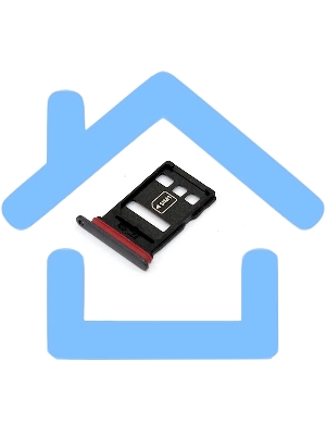 Лоток для SIM-карты Huawei Mate 20x серый