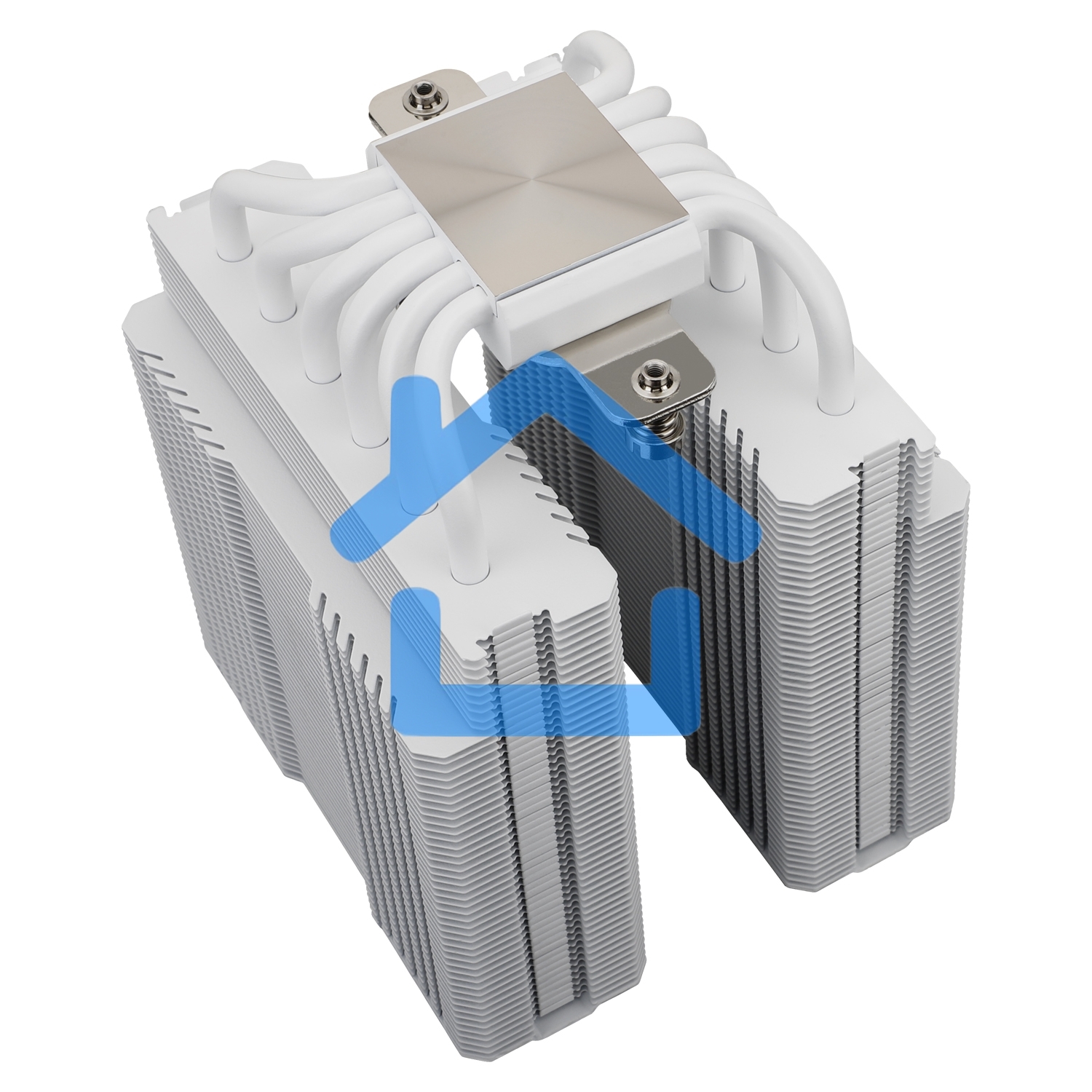 Кулер для процессора Thermalright Peerless Assassin 120 белый (4-pin PWM, 157мм, Ni/CU, 6x6мм, 2x120мм, 66.17CFM, 25.6dBA, 1550RPM, S: 1700, 1200, 20XX, 115X, AM5, AM4)