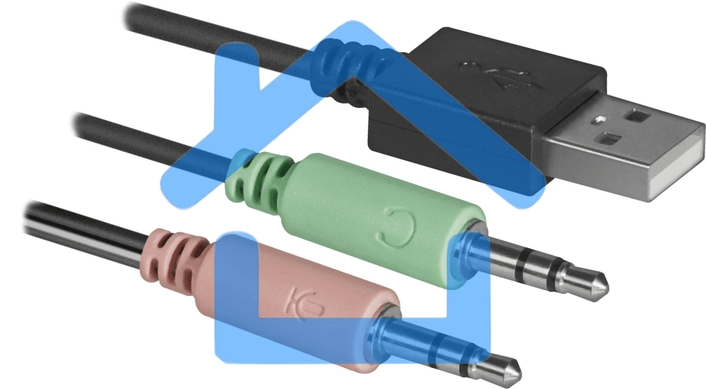 Акустическая система Defender 2.0 SPK-190 черный