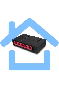 Коммутатор Mercusys MS105G 5G неуправляемый