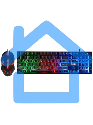 Комплект клавиатура + мышка Defender GLION C-123 RU PROMEGAJET