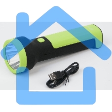 Фонарь ручной модель Gauss GFL203 3W 150lm Li-ion 1200mAh LED 1/10/80