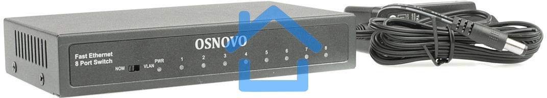 Коммутатор Osnovo SW-10800 неуправляемый