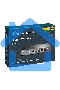 Роутер TP-Link SafeStream ER605 10/100/1000BASE-TX черный