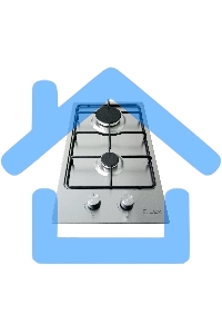 Газовая варочная панель LEX GVS 320 IX1000/3000Вт 2конфорки нерж.сталь