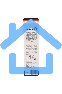 Сверло по металлу 5,0 мм HSS (1 шт. в упаковке) DIN 338 Kranz