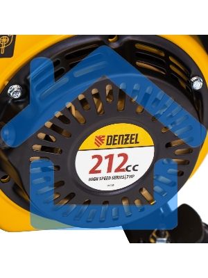 Электрогенератор бензиновый инверторный Denzel GT-3500iF, 3.5 кВт, 97 дБ, 27 кг