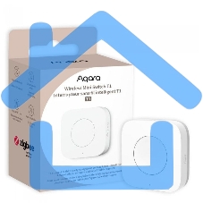 Умная кнопка Aqara T1 1кн. р.д.10м белый