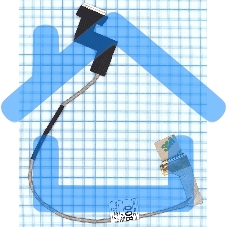 Шлейф матрицы для ноутбука Toshiba Satellite L510 L515 7400515