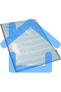 Маркер самоламинирующийся, л.А4, 25х10, диам.10мм, 40 шт/л.