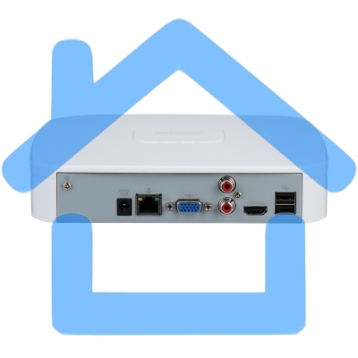 Видеорегистратор 16-канальный IP Dahua 4K и H.265+, ИИ Входящий поток до 144Мбит/с; сжатие: H.265+, H.265, H.264+, H.264, MJPEG; разрешение записи до 12Мп; накопители: 1 SATA III до 20Тбайт; воспроизв