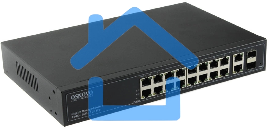 Коммутатор Osnovo SW-71802/L неуправляемый