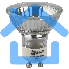 Лампа галогенная ЭРА GU10-JCDR (MR16) -35W-230V(10/200/4800)