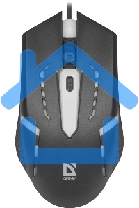 Мышь проводная Defender Hit MB-601 черный, 1200 dpi, USB, кнопки - 4