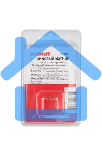 Неодимовый магнитный прямоугольник 10х10х3 мм с зенковкой 6х3,5 мм (упаковка 3 шт.)