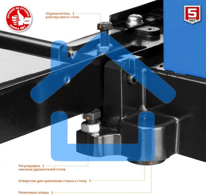 Станок рейсмусовый Зубр РС-305 2000W