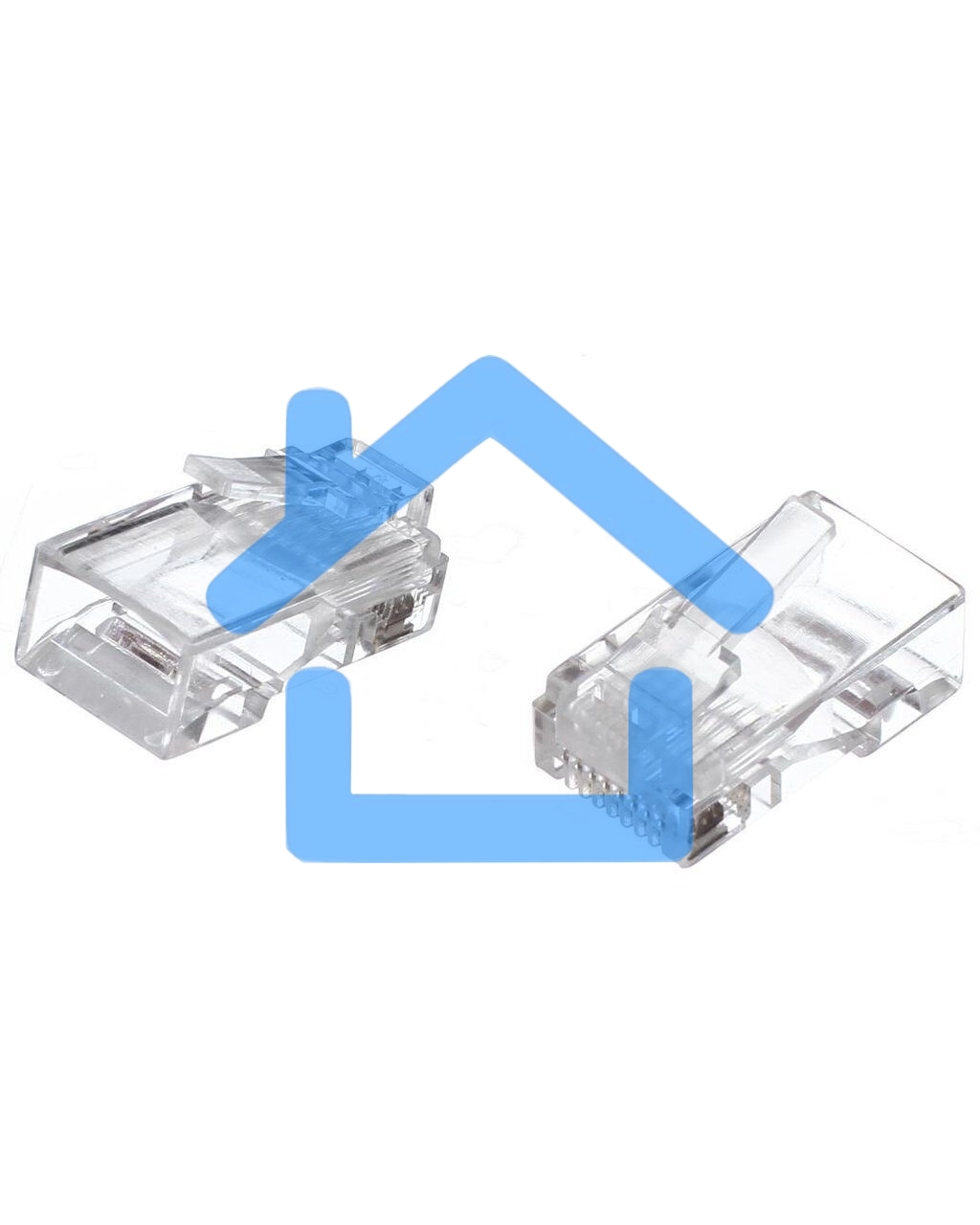 Коннекторы RJ-45 (8P8C) для UTP кабеля 6кат. ( упаковка 100 шт.)