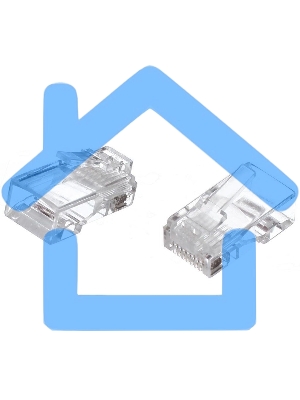 Коннекторы RJ-45 (8P8C) для UTP кабеля 6кат. ( упаковка 100 шт.)