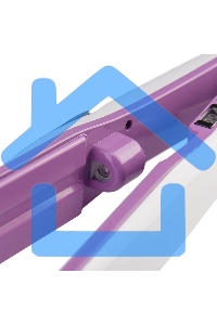 Щипцы для волос Galaxy Line GL 4516, фиолетовый, 45 Вт, максимальная температура 200°С, система ультразвукового распыления воды, съемный резервуар для воды, нагр. элемент с защитой от перегрева, пластины с керам. покрытием, ЖК-дисплей с индикацией темпера