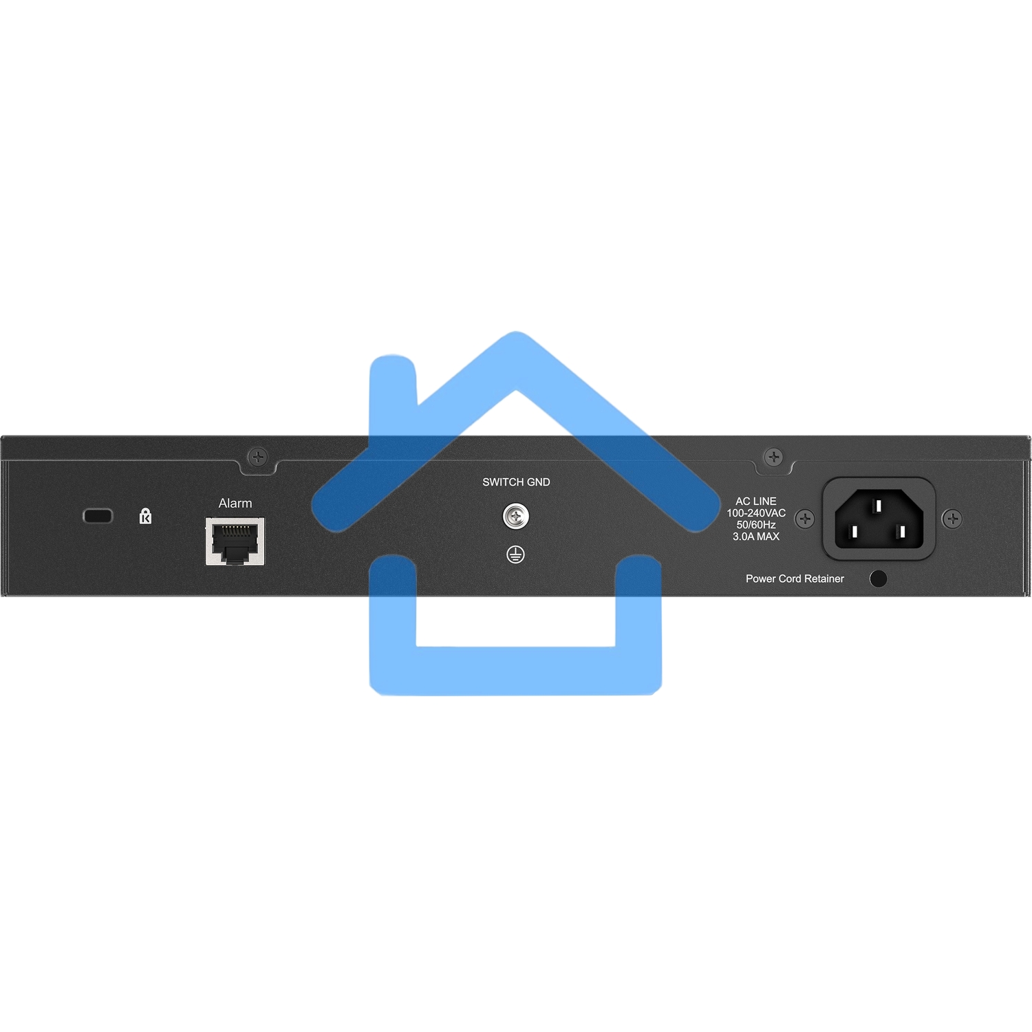 Сетевой коммутатор Smart L2 Surveillance Switch 8х1000Base-T PoE 802.3bt 90W, 2x1000Base-X SFP, PoE Budget 242W, Long-range PoE up to 250m