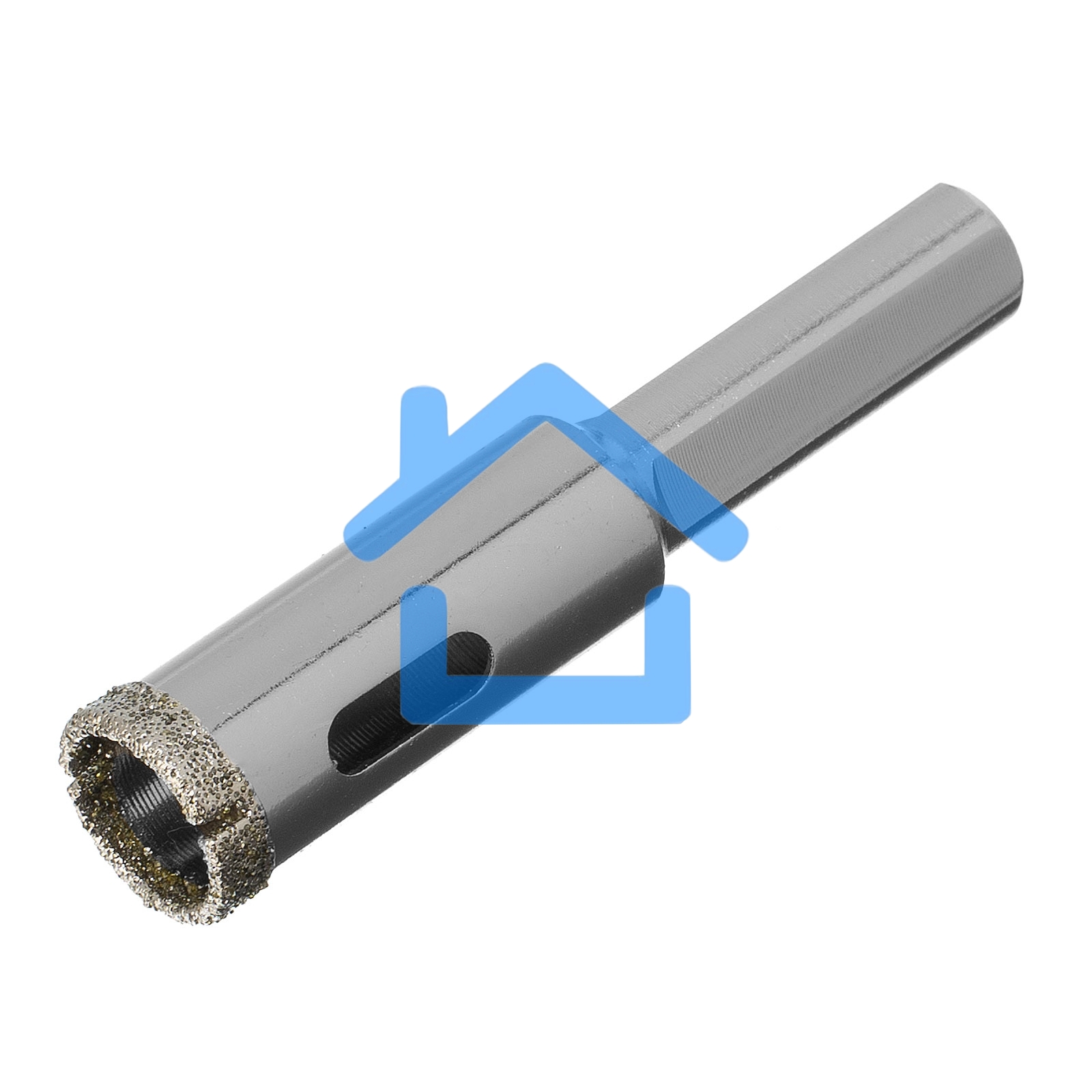 Сверло алмазное Matrix по керамограниту, 14 х 67 мм, 3-гранный хвостовик