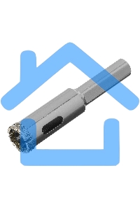 Сверло алмазное Matrix по керамограниту, 14 х 67 мм, 3-гранный хвостовик