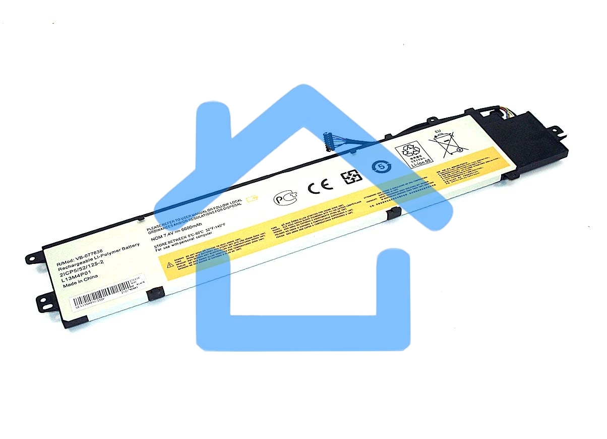 Аккумуляторная батарея для ноутбука Lenovo Y40-707.4V 6600mAh OEM
