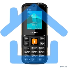 Мобильный телефон teXet TM-D400 черный