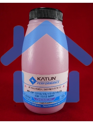 Тонер HP CP 1210/15/1510/18/25/CM 1312 MFP Magenta, химический (фл.45г.) Katun фас. Россия