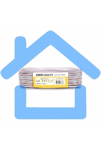 Кабель коаксиальный PROconnect SAT 50M, 75 Ом, CCS/Al/Al, 75%, бухта 20 м, белый