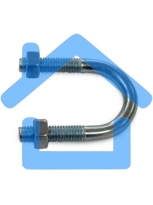 Хомутик С438 М8 (1 дюйм) У2 ЗЭТА zeta41811