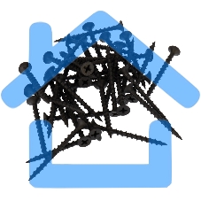 Саморез гипсокартон-дерево KRANZ 3.5х45, пакет (25шт.)