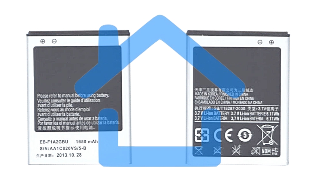 Аккумуляторная батарея EB-F1A2GBU для Samsung Galaxy S2 I9100 3.7 V 6.11Wh