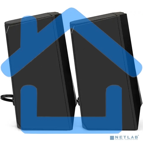 Акустическая система 2.0 ExeGate EX289688RUS Accord 240 (питание USB, 2х3Вт (6Вт RMS), 60-20000Гц, черный, RGb подсветка)