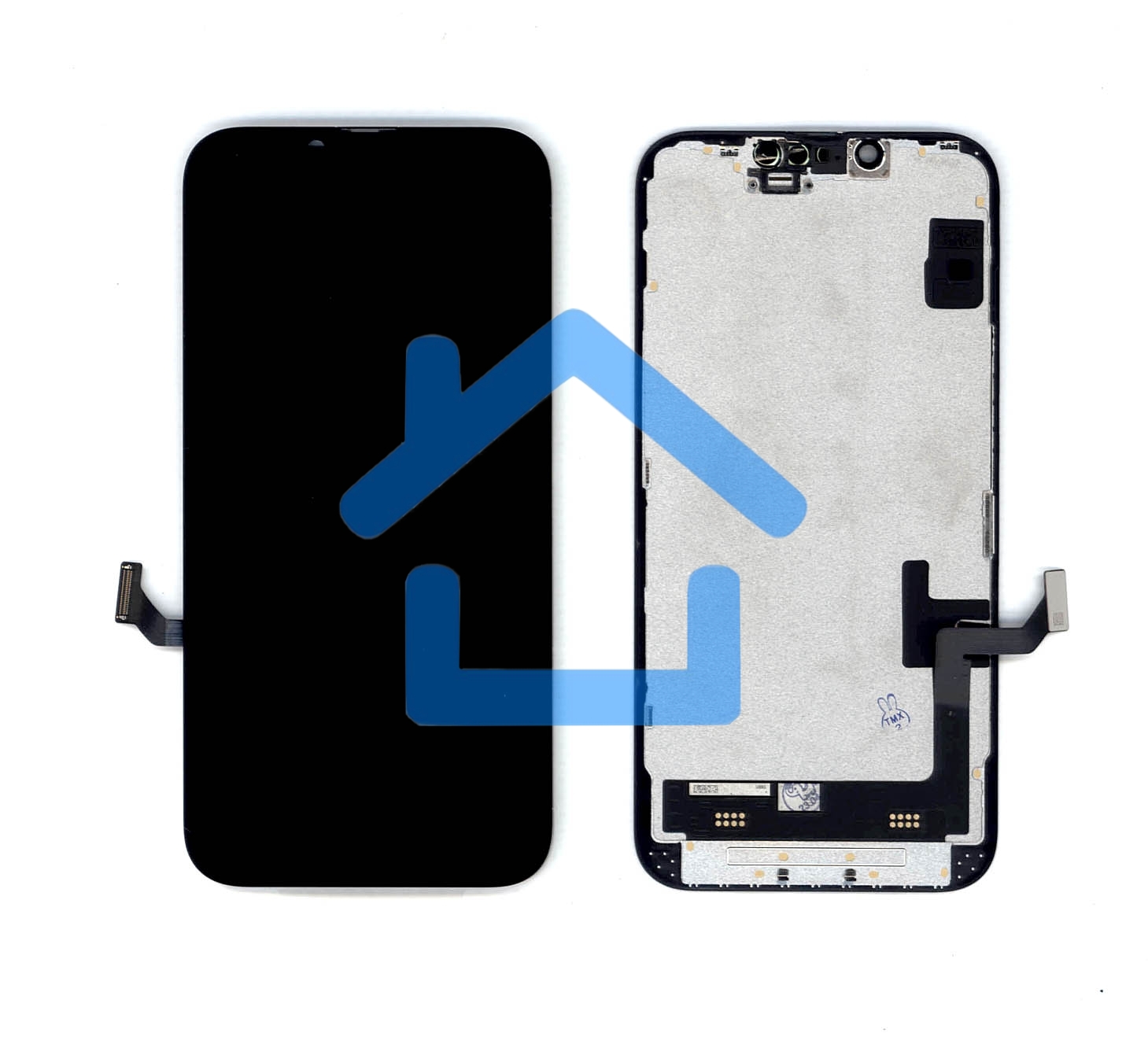 Дисплей (модуль) для Apple iPhone 14 в сборе с тачскрином, черный