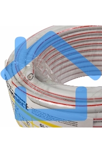 Кабель коаксиальный PROconnect SAT 50M, 75 Ом, CCS/Al/Al, 75%, бухта 20 м, белый