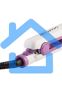 Щипцы для волос Galaxy Line GL 4516, фиолетовый, 45 Вт, максимальная температура 200°С, система ультразвукового распыления воды, съемный резервуар для воды, нагр. элемент с защитой от перегрева, пластины с керам. покрытием, ЖК-дисплей с индикацией темпера