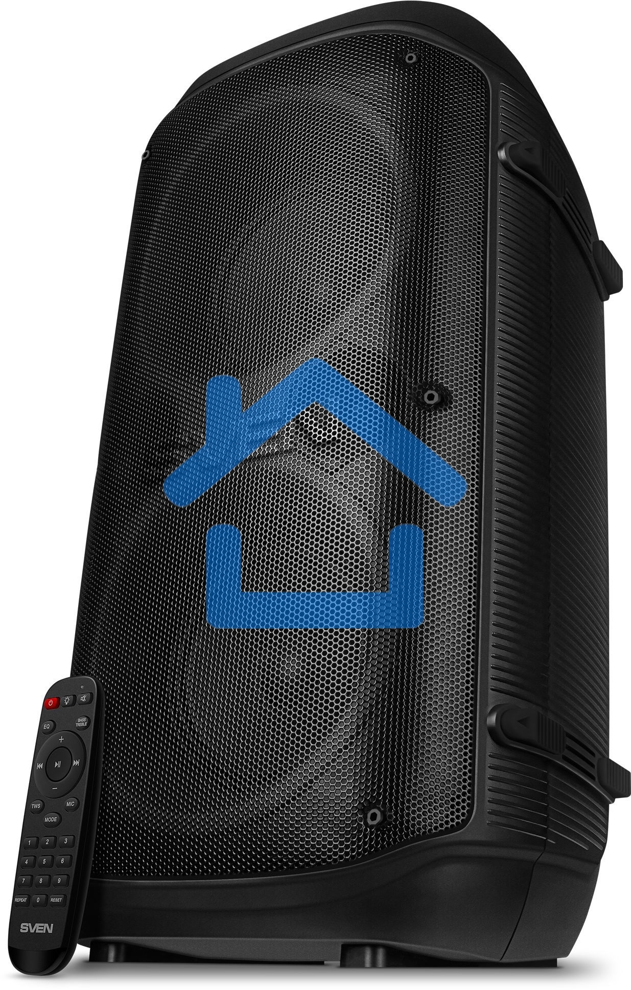 Колонка портативная Sven PS-800 черный 100W 2.0 BT 10м 4400mAh