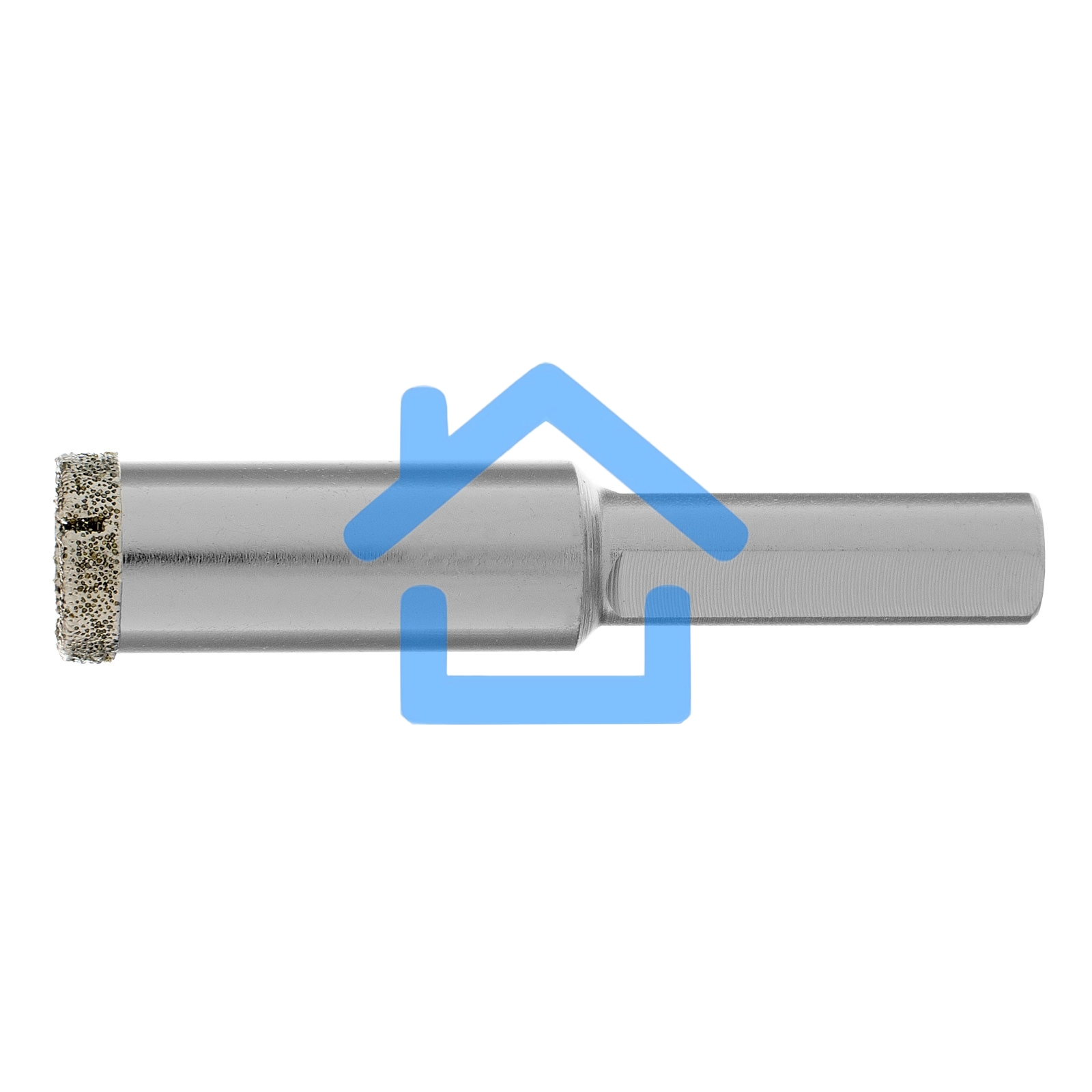 Сверло алмазное Matrix по керамограниту, 14 х 67 мм, 3-гранный хвостовик