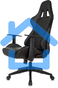 Кресло игровое Zombie GAME RGB черный эко.кожа/ткань крестов. пластик