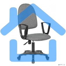 Кресло компьютерное Бюрократ CH-1300N/3C1 серый Престиж+ 3C1