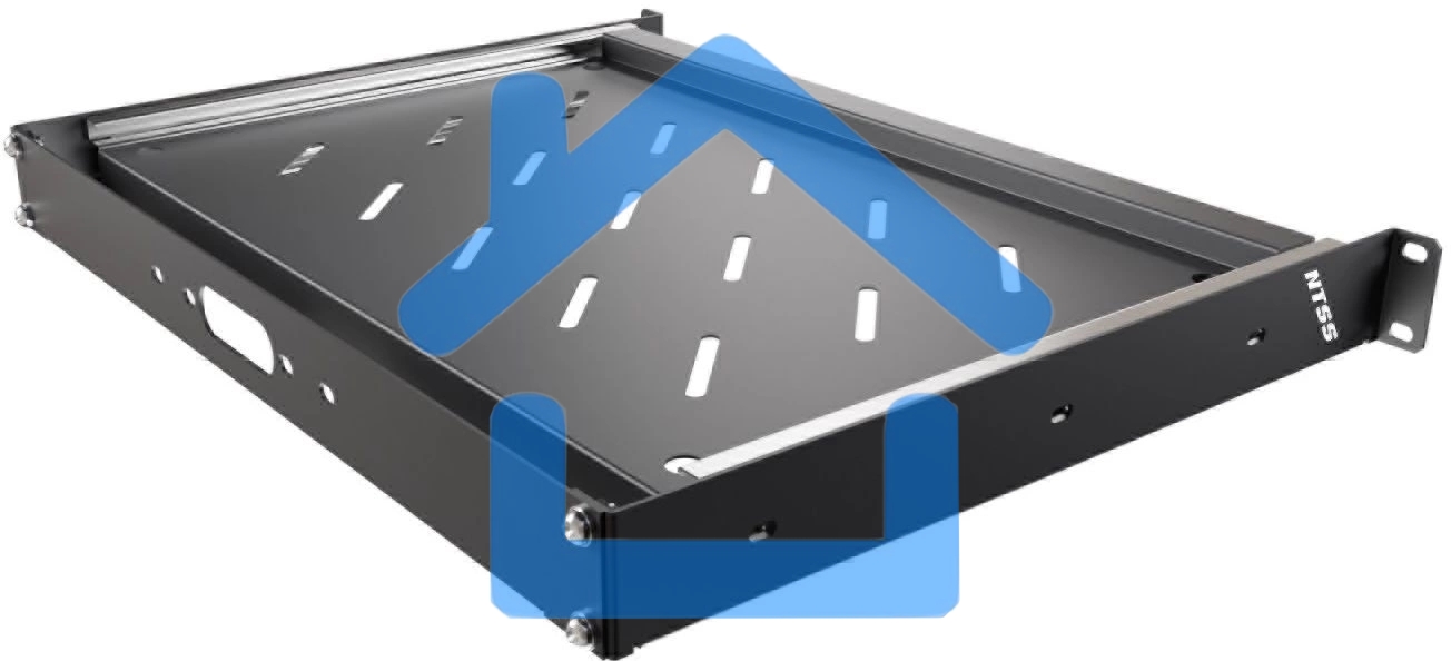 Полка выдвижная NTSS NTSS-MSKB-U-BL 1U нагр.:20кг. 19