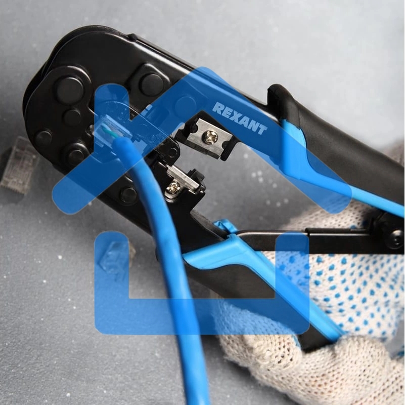 Кримпер для обжима Rexant HT-568R (12-3432-1) 8P8C / 6P6C (HT-568R) (TL-568R)
