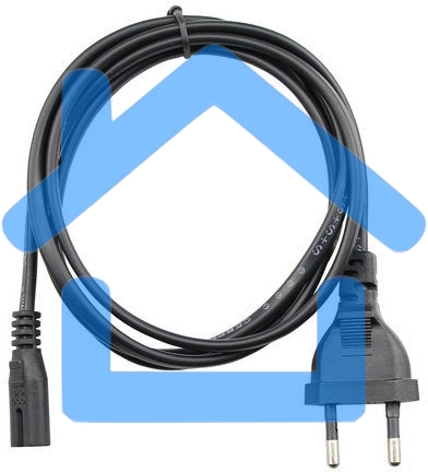 Кабель для аудио-видео техники IEC-320-C7--розетка 220V, 2-pin, 1,8м, медь, VCOM