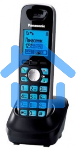 Телефон Panasonic KX-TGA681RUB (черный) дополнительная трубка (для KX-TGA68xx)