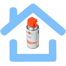 Чистящие средства Konoos KAD-520F Сжатый воздух высокого давления, невоспламеняющийся, 520 мл