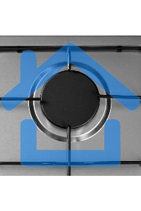 Газовая варочная панель LEX GVS 320 IX1000/3000Вт 2конфорки нерж.сталь