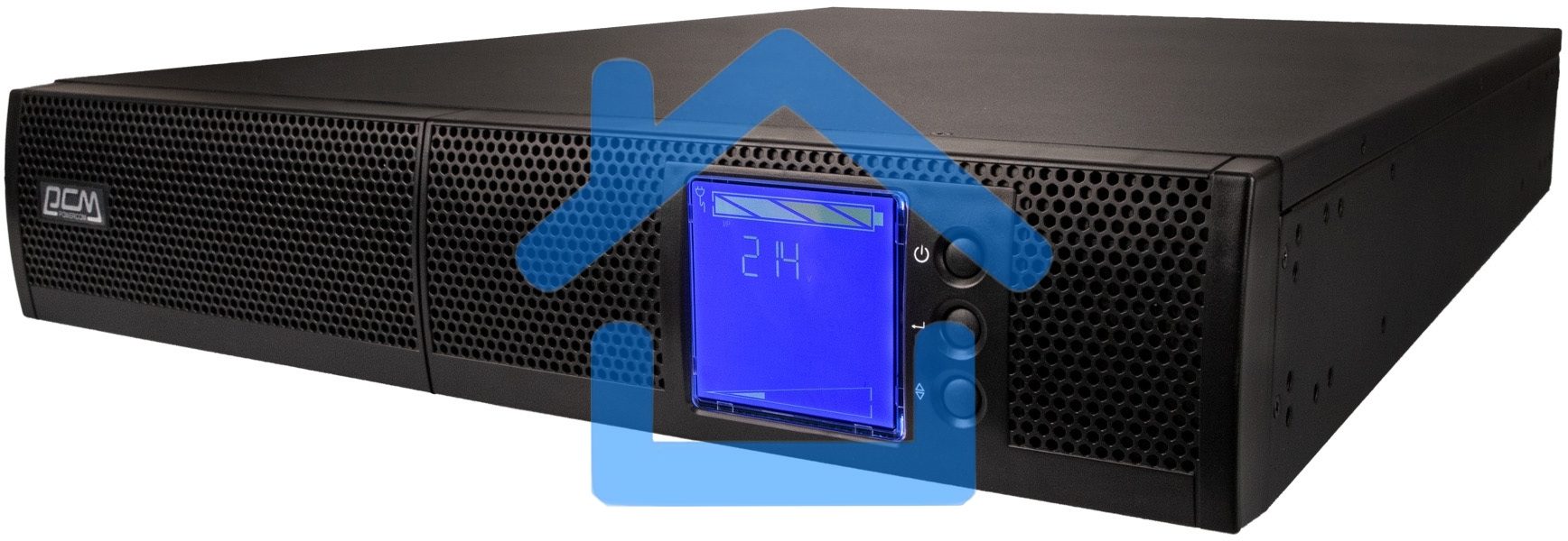 Источник бесперебойного питания Powercom SENTINEL On-Line, 1000VA / 1000W