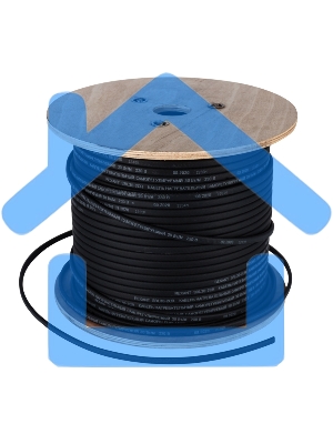 Кабель греющий саморегулирующийся 30КНС 2ЛП-ЭЛ (UV), экранированный, с защитой от ультрафиолета, 30 Вт/1м, 200м Rexant